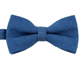 [MAESIO] BOW7099 BowTie Denim _ Pre-tied bow ties Formal Tuxedo for Adults & Children,  For Men Boys, Business Prom Wedding Party, Made in Korea