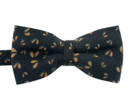 [MAESIO] BOW7175  BowTie   Character Wool Cotton Dark navy_ Pre-tied bow ties Formal Tuxedo for Adults & Children, For Men Boys, Business Prom Wedding Party, Made in Korea