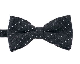 [MAESIO] BOW7199  BowTie Dot Dark Gray_ Pre-tied bow ties Formal Tuxedo for Adults & Children, For Men Boys, Business Prom Wedding Party, Made in Korea