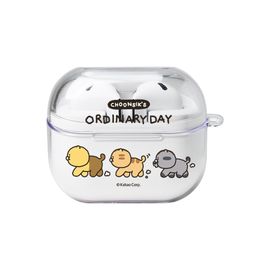  [S2B] Kakao Friends Choonsik Ordinary Day Galaxy Buds3  Clean Case_ Made in Korea