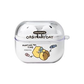  [S2B] Kakao Friends Choonsik Ordinary Day Galaxy Buds3  Clean Case_ Made in Korea