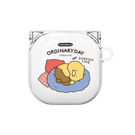  [S2B] Kakao Friends Choonsik Ordinary Day Galaxy Buds2Pro, Buds2,  Buds Live, Clean Case_ Made in Korea