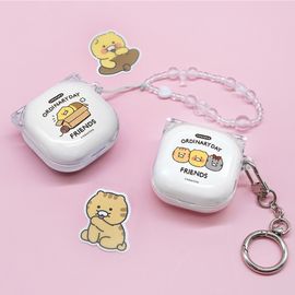 [S2B] Kakao Friends Choonsik Ordinary Day Galaxy Buds2Pro, Buds2,  Buds Live, Clean Case_ Made in Korea