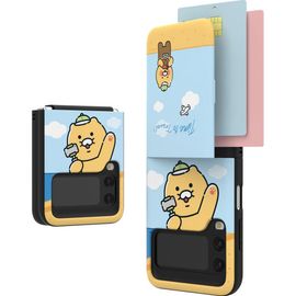 [S2B] Kakao Lens Spring Meal Time to Travel Z Flip 4 Magnet Card Case_Spring Eclipse, Time to Travel, Z Flip 4, Magnet Card Case, Multifunction, Design_Made in Korea