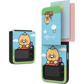 [S2B] Kakao Lens Spring Meal Time to Travel Z Flip 4 Magnet Card Case_Spring Eclipse, Time to Travel, Z Flip 4, Magnet Card Case, Multifunction, Design_Made in Korea