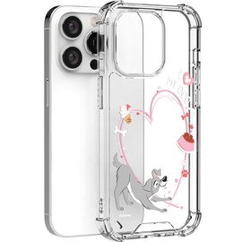 [S2B] Disney Cat & Dog Frame Transparent Bulletproof Reinforced Case_Disney, Cat & Dog, Frame, Transparent Bulletproof, Reinforced Case, Design_Made in Korea