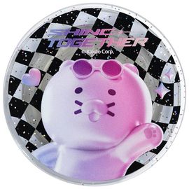 [S2B] Kakao Friends Shine Together Checkerboard McStand Talk_Stand Talk, Neodymium N52 Magnet, MagSafe, Magnetic Ring_Made in Korea