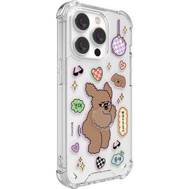 [S2B] Just For You Kwak Poodle Spinner Phone Case_Hand Spinner, Phone Accessories, Kwak Poodle Character, Mobile Phone Protective Cover_Made in Korea
