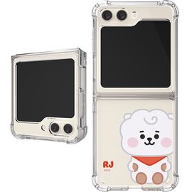[S2B] BT21 Baby Galaxy Z Flip5 Transparent Air Reinforced Case_Slim Design, Transparent Case, Air Cushion, Bumper Case_Made in Korea