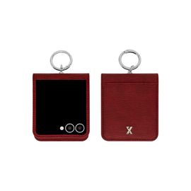 S2B Zexy Eppie Diary Case Samsung Galaxy Z Flip7 – Camera Cutout, Easy Finger Ring, Card Pocket, Anti-Detachment Sticker Included - Made in Korea