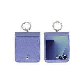 S2B Zexy Mia Diary Case Samsung Galaxy Z Flip7 – Camera Cutout, Easy Finger Ring, Card Pocket, Anti-Detachment Sticker Included - Made in Korea