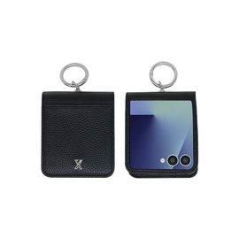 S2B Zexy Mia Diary Case Samsung Galaxy Z Flip7 – Camera Cutout, Easy Finger Ring, Card Pocket, Anti-Detachment Sticker Included - Made in Korea