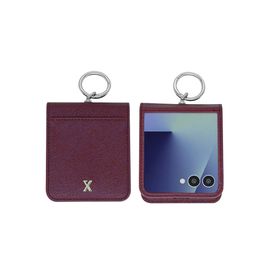 S2B Zexy Lucy Diary Case Samsung Galaxy Z Filp7 – Camera Cutout, Easy Finger Ring, Card Pocket, Anti-Detachment Sticker Included - Made in Korea