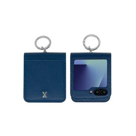 S2B Zexy Mia Diary Case Samsung Galaxy Z Flip6/7FE – Camera Cutout, Easy Finger Ring, Card Pocket, Anti-Detachment Sticker Included - Made in Korea