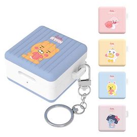 [S2B] Little Kakao Friends Sweet Little Heart Galaxy Buds2 Pro Live Compatibility Carrier Combo Case - Samsung Bluetooth Earphones All-in-One Case - Made in UK