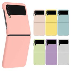 [S2B] Alpha Pastel Galaxy Z Flip4 Slim Case-Color Case, Hard Case, Camera Protection, Wireless Charging-Made in Korea