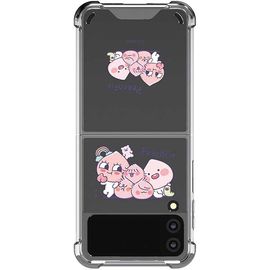 [S2B] Kakao Friends Pitch Five Galaxy Z Flip 3 Transparent Bulletproof Reinforced Case_Slim Case, Bumper Case, Transparent Case, Air Cushion_Made in Korea