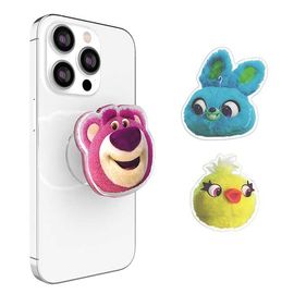 [S2B] Pixar Toy Story Fluffy Epoxy Tok - Stand Flick Grip Holder iPhone Galaxy Case - Made in Korea