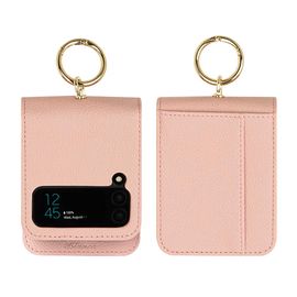 [S2B] Alpha Bianca Galaxy Z Flip4 Diary Case_Easy Fingering, Ople Fabric, Card Storage, Custom Design, Double Protection_Made in Korea