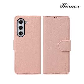 [S2B] Alpha Bianca Galaxy Z Fold5 Diary Case_Magnetic Holder, Card Bill Storage, LCD Protection, Device Protection_Made in Korea