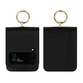 [S2B] Alpha Aria Galaxy Z Flip 4 Diary Case_Easy Fingering, Saffiano Fabric, Card Storage, Custom Design, Double Protection_Made in Korea