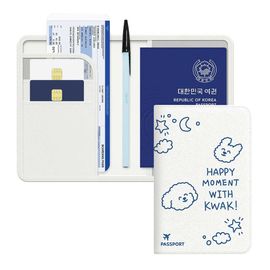 [S2B] Anti-skimming passport case-Passport Wallet Overseas Travel Supplies Gift RFID Blocking - Made in Korea