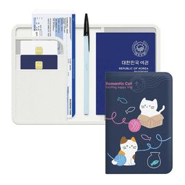 [S2B] Little Pet Anti-skimming passport case-Passport Wallet Overseas Travel Preparation Gift RFID Blocking - Made in Korea