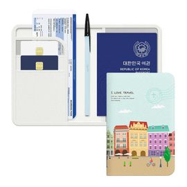 [S2B] CITY TOUR Anti-skimming passport case-Passport Wallet Overseas Travel Preparation RFID Blocking - Made in Korea