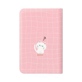 [S2B] cat illustration BBANGSIL CAT Anti-skimming passport case-Passport Wallet RFID Blocking for Overseas Travel Trip-Made in Korea