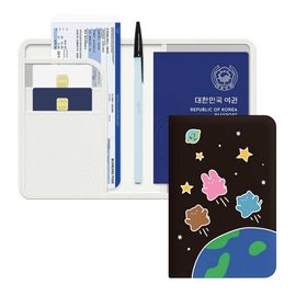 [S2B] Drawing Diary Anti-skimming passport case-Passport Wallet RFID Blocking for Overseas Travel Trip-Made in Korea