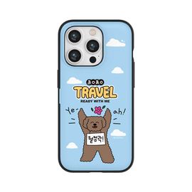 [S2B] Travel Magnet Card Case-Smartphone Bumper Camera Guard Card Storage Wallet Pocket iPhone Galaxy Case-Made in Korea