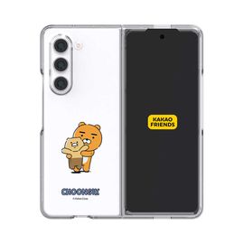 [S2B] Kakao Friends CHOONSIK Galaxy Z Fold5 Clear Slim Case-Smartphone Bumper Camera Guard iPhone Galaxy Case-Made in Korea