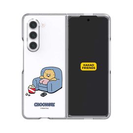 [S2B] Kakao Friends CHOONSIK Galaxy Z Fold5 Clear Slim Case-Smartphone Bumper Camera Guard iPhone Galaxy Case-Made in Korea