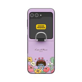 [S2B] Kakao Friends Galaxy ZFlip5 Magnetic Card Case - Smartphone Bumper Camera Guard iPhone Galaxy Case-Made in Korea