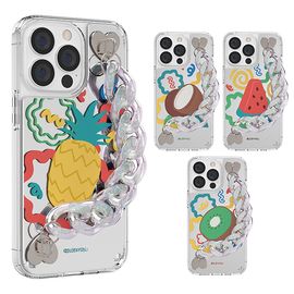 [S2B] ALPHA Tropical Fruits Handy Strap Mirror Case for Galaxy  _ Full Body Protective Cover for Galaxy _ Made in Korea