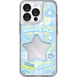 [S2B] Alpha Cute Frame Mirror Case - Smartphone Bumper Camera Guard iPhone Galaxy Case - Made in Korea