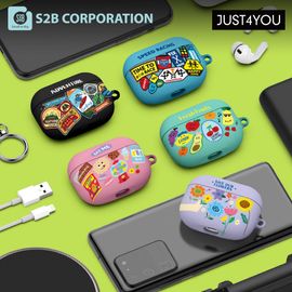 [S2B] Deco AirPods Pro Case_Slim Case, Key Ring Case, Wireless Charging _Made in Korea