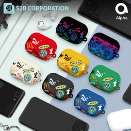 [S2B] PARODY AirPods Pro Case Cover _ Wireless Charging Cover Full Cover Protective Case Compatible for Apple Airpods Pro, Made in Korea