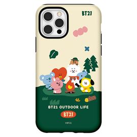 [S2B] BT21 Green Planet Combo Case - Smartphone Bumper Camera Guard iPhone Galaxy Case - Made in Korea