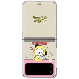 [S2B] BT21 My Little Buddy Galaxy Z Flip3 Transparent Slim Case - Smartphone Bumper Camera Guard iPhone Galaxy Case - Made in Korea