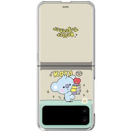 [S2B] BT21 My Little Buddy Galaxy Z Flip3 Transparent Slim Case - Smartphone Bumper Camera Guard iPhone Galaxy Case - Made in Korea