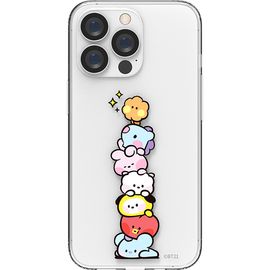 [S2B] BT21 Minini Transparent Case - BTS Smartphone Bumper Camera Guard iPhone Galaxy Case - Made in Korea