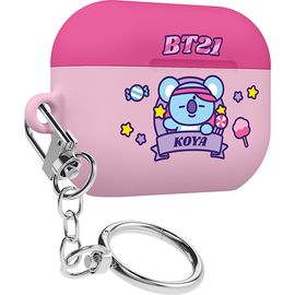 [S2B] BT21 Pink Candy Shop AirPods Pro2 Slim Case - Apple Bluetooth Earphones All-in-One BTS Case - Made in Korea