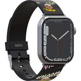 [S2B] BT21 Street Mood Apple Watch Soft Band - Watchband Accessories Strap Waterproof Sport Band - Made in Australia