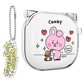 [S2B] BT21 My Little Buddy Galaxy Buds2 Pro Buds Pro Live Compatibility Clear case-Samsung Bluetooth Earphones All-in-One BTS Case-Made in Korea