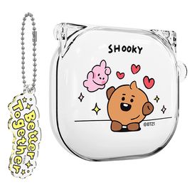 [S2B] BT21 My Little Buddy Galaxy Buds2 Pro Buds Pro Live Compatibility Clear case-Samsung Bluetooth Earphones All-in-One BTS Case-Made in Korea