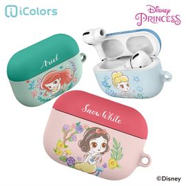 [S2B] Disney Princess Mini AirPods Pro Case-AirPods Slim Case, Disney Character Case, AirPods Keyring-Made in Korea