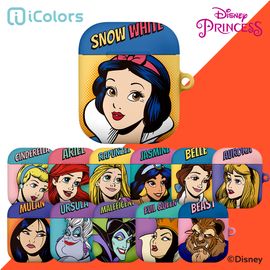 [S2B] Disney Princess Pop Art AirPods Case-AirPods 1st Generation, AirPods 2nd Generation, AirPods Slim Case, AirPods Keyring-Made in Korea