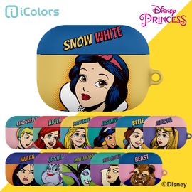 [S2B] Disney Princess Pop Art AirPods Pro Case - AirPods Slim Case, AirPods Key Ring, Wireless Charging-Made in Korea