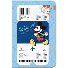 [S2B] Disney Travel Anti-Hacking Passport Case-Disney Passport Case, Card Storage Case, Storage Pocket, Electromagnetic Wave Blocking Film, Anti-Skimming-Made in Korea